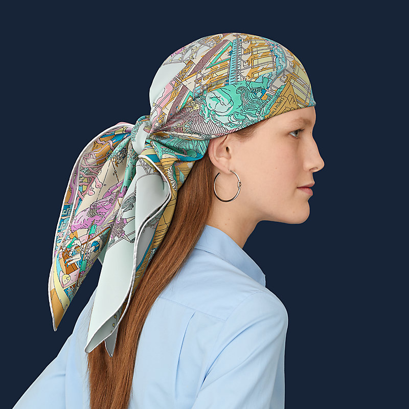 海外ブランド  Plumes a Cheval du Legende La scarf Australia Hermès | 90 小物